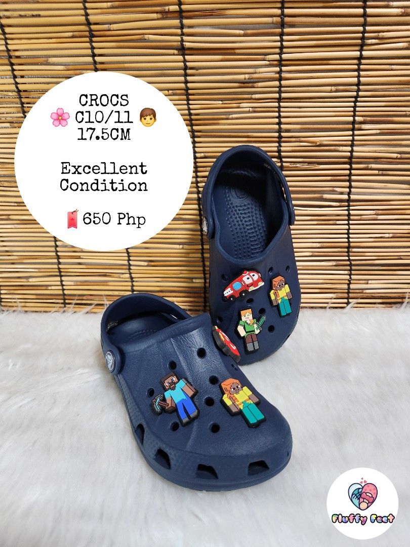 C10/11- Preloved Original Crocs for kids (Category: Babies & Kids Fashion) located in Navotas City. Submitted by FluffyFeet (Listing ID 1469845998, Image 1). Description: NEW ARRIVAL❗️ This is a PRELOVED ORIGINAL CROCS FOR KIDS‼️ Please managed your expectations ❤️ 📌 Strictly MINE NOW, PAY NOW ONLY❗️ (Unless suki na po na maayos kausap at iwas cancellation) 📌 You may ask for other photos before placing order/s STRICTLY NO RETURN, NO EXCHANGE UN