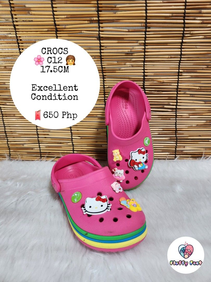 C12- Preloved Original Crocs for kids (Category: Babies & Kids Fashion) located in Navotas City. Submitted by FluffyFeet (Listing ID 1469848983, Image 1). Description: NEW ARRIVAL❗️ This is a PRELOVED ORIGINAL CROCS FOR KIDS‼️ Please managed your expectations ❤️ 📌 Strictly MINE NOW, PAY NOW ONLY❗️ (Unless suki na po na maayos kausap at iwas cancellation) 📌 You may ask for other photos before placing order/s STRICTLY NO RETURN, NO EXCHANGE UNLES
