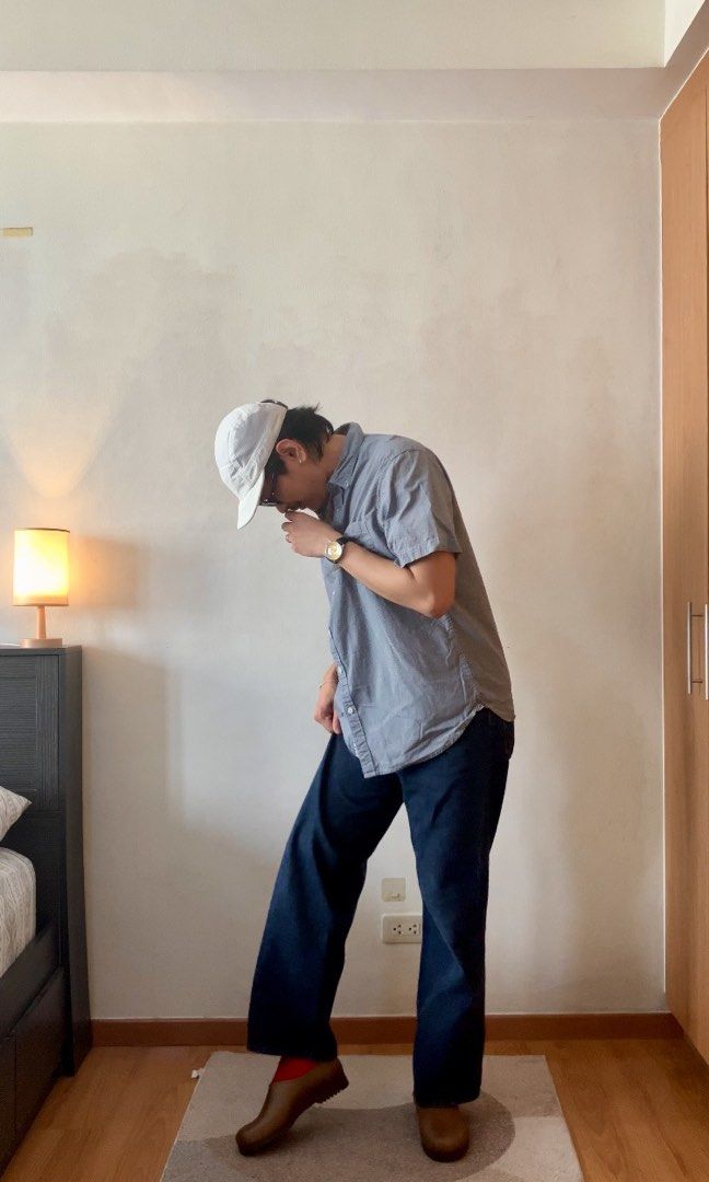 Cactus Man - b&w dotted polo (Category: Tshirts & Polo Shirts ) located in Manila. Submitted by foundgoods00 (Listing ID 1469893736, Image 2). Description: Mexican Cartel in Narcos vibes, can do office fit! Medium to Large. My height is 5’8 Good condition. No issue. :).