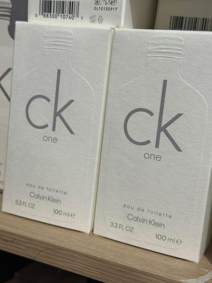 Calvin Klein EDT (Category: Fragrance & Deodorants) located in Quezon City. Submitted by nichaulz (Listing ID 1469807148, Image 3). Description: PLEASE READ BEFORE MAKING AN OFFER Calvin Klein One & Be (both EDT & 100 ml) • ₱1,600 each Calvin Klein All (EDT, 200 ml) • ₱2,500 All items are 100% original. Please send a message first before placing an offer so I can check the stock availability with the supplier, as stocks do sell out quickly. Shipp