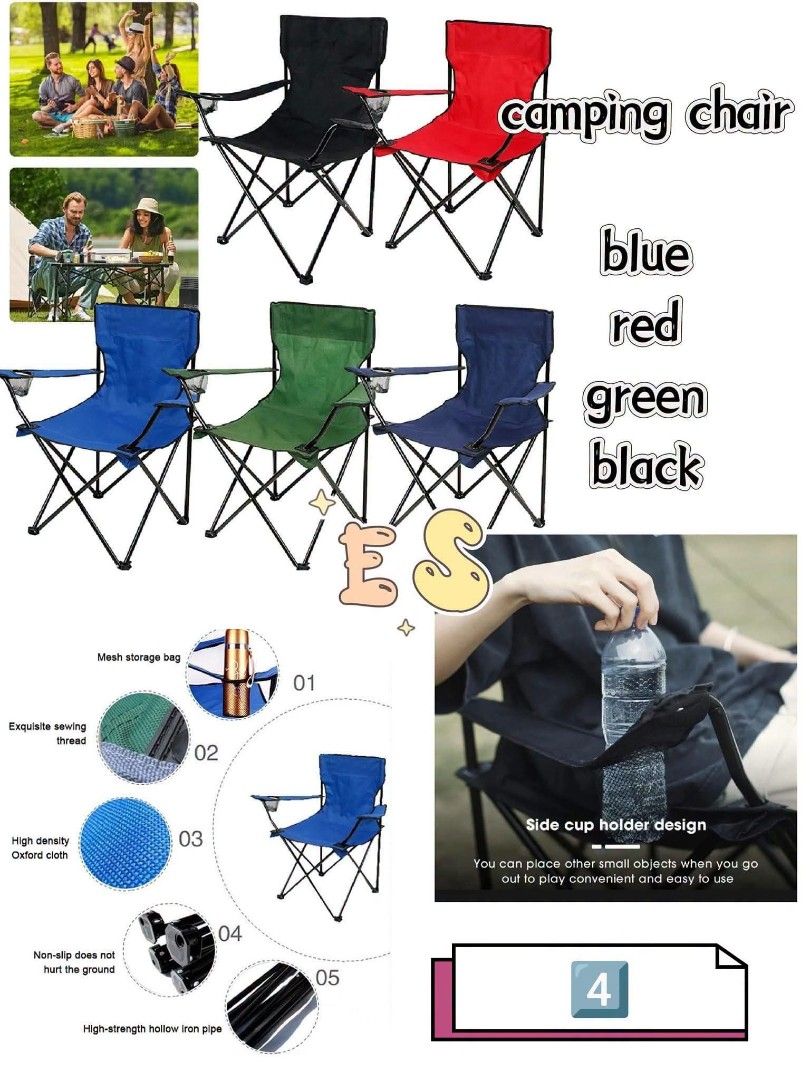 Camping chair (Category: Announcements) located in Manila. Submitted by haideshop (Listing ID 1469813212, Image 1). Description: .