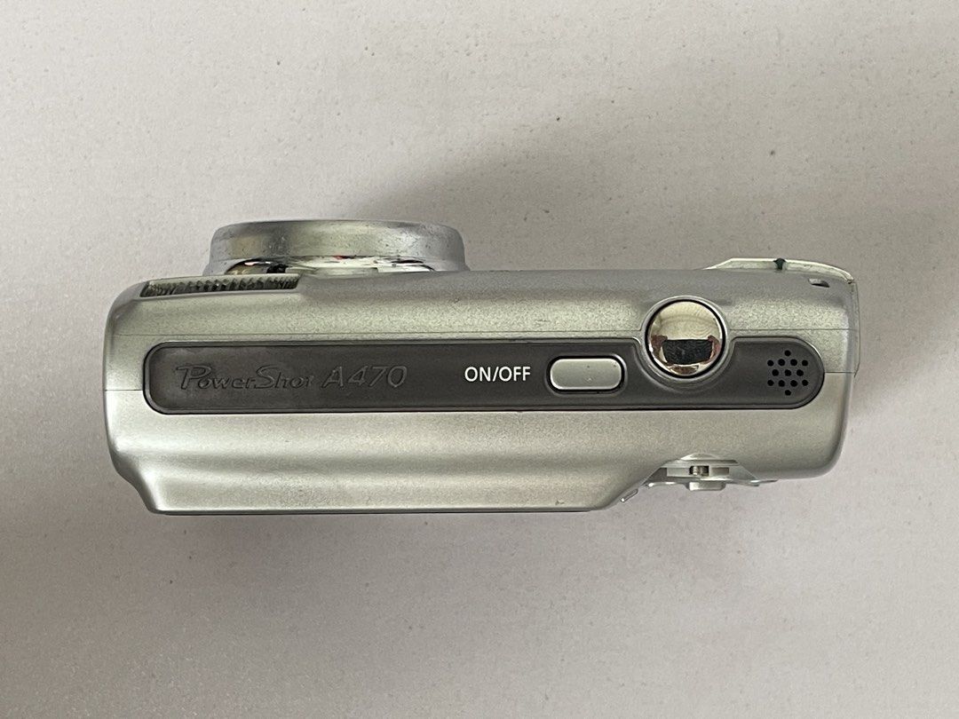 Canon PowerShot A470 Digital Camera (Category: Cameras) located in Manila. Submitted by m6iscy (Listing ID 1469834268, Image 3). Description: Canon PowerShot A470 (Silver) [] untested, unit as is [] used AA batteries [] no refund once paid [] quiapo location [] can do delivery, buyer will shoulder df .