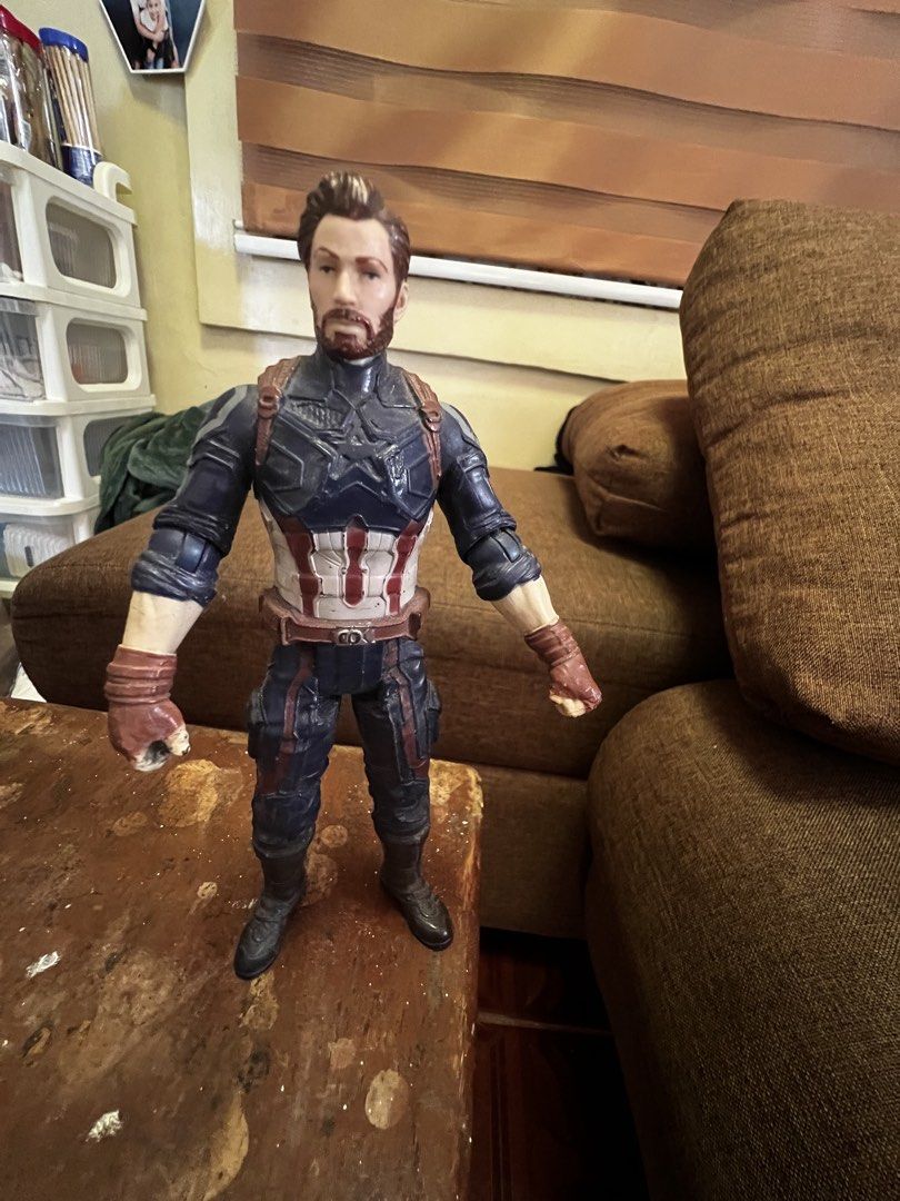 Captain america (Category: Action & Battle Toys) located in Dasmarinas. Submitted by corruptdot (Listing ID 1469822260, Image 1). Description: Hasbro 2017.