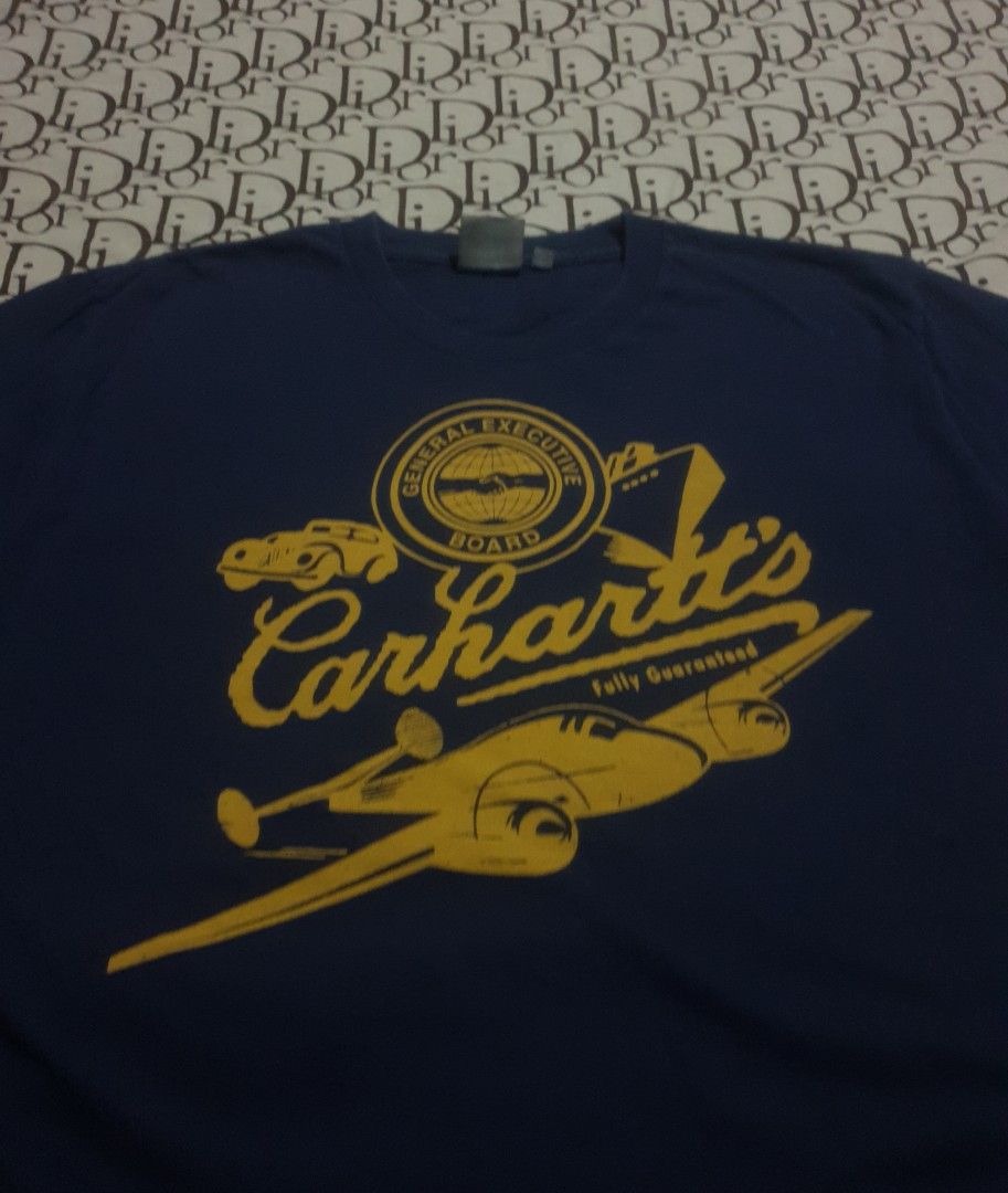 Carhartt Aviation tshirt (Category: Tshirts & Polo Shirts ) located in San Fernando. Submitted by retro.district. (Listing ID 1469899415, Image 2). Description: - Carhartt Aviation tshirt - Size: XL(23.5x29) - Condition: Excellent - No issue - Color Rate: 9.5/10.
