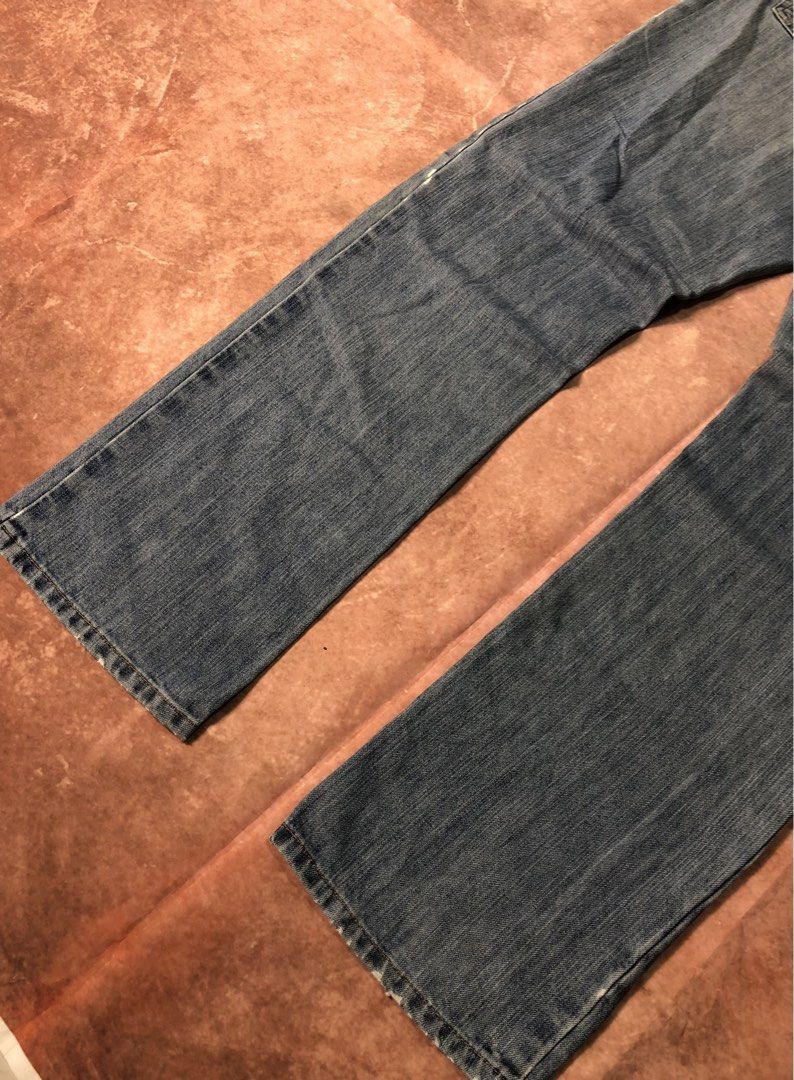 CARHARTT RELAXED FIT DENIM WORK PANTS (Category: Activewear) located in Dasmarinas. Submitted by 2slickdeals_ (Listing ID 1469813819, Image 3). Description: SIZE 34x34 ON TAG 34 WAIST 13 THIGH 44 LENGTH 8.5 HEM ISSUE: DISTRESSED J&T / LALAMOVE / PICK UPS!.