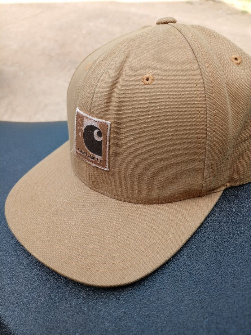 Carhartt x Logo Starter Cap (Category: Caps & Hats) located in Abucay. Submitted by vcc.plug (Listing ID 1469606228, Image 3). Description: OSFA • Adult size Still excellent • Patch only Washed and ready to wear.
