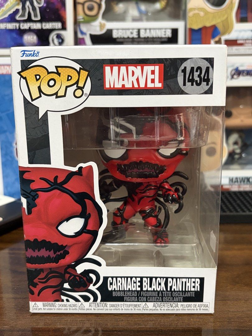 Carnage Black Panther Funko Pop (Category: Figurines & Statues) located in Manila. Submitted by herman.cold (Listing ID 1469820257, Image 1). Description: .