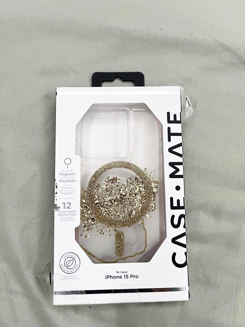 Case Mate Cellphone Case for iphone 15 pro (Category: Cases & Sleeves) located in San Remigio. Submitted by shop.rhea.usa (Listing ID 1469780384, Image 1). Description: Brand new Case Mate cellphone case For iphone 15 pro Built-in magnets work with MagSafe Item location: Cebu.