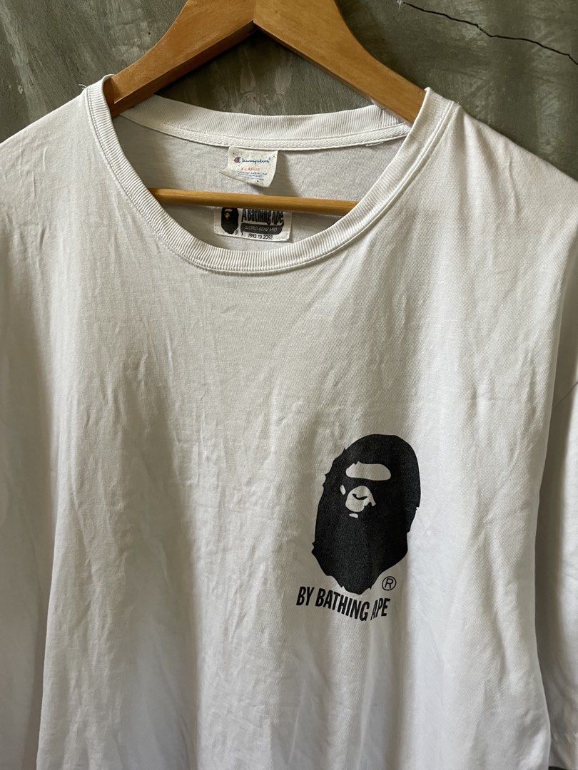 Champions X A bathing ape (Category: Activewear) located in Magsaysay. Submitted by thrifters_thrith67 (Listing ID 1469763130, Image 2). Description: 18/26 Size L.