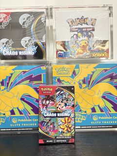Chaos Rising Booster Bundle, Toys & Collectibles, Trading Cards, Card ...
