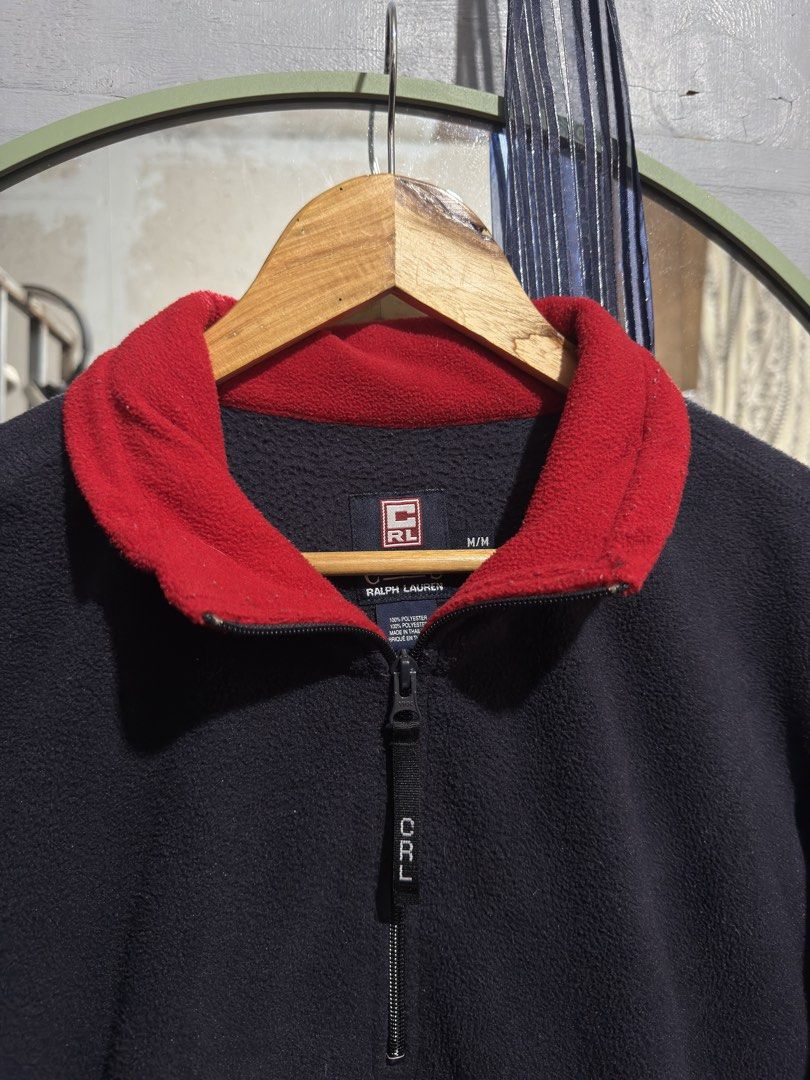 CHAPS Ralph Lauren Qzip Micro Fleece (Category: Tshirts & Polo Shirts ) located in Manila. Submitted by tindero-ng-damit (Listing ID 1469890476, Image 2). Description: Chaps - Ralph Lauren Quarter Zip Embroidered design Size L to XL best fit 24width x 28length No issue - Complete tags .
