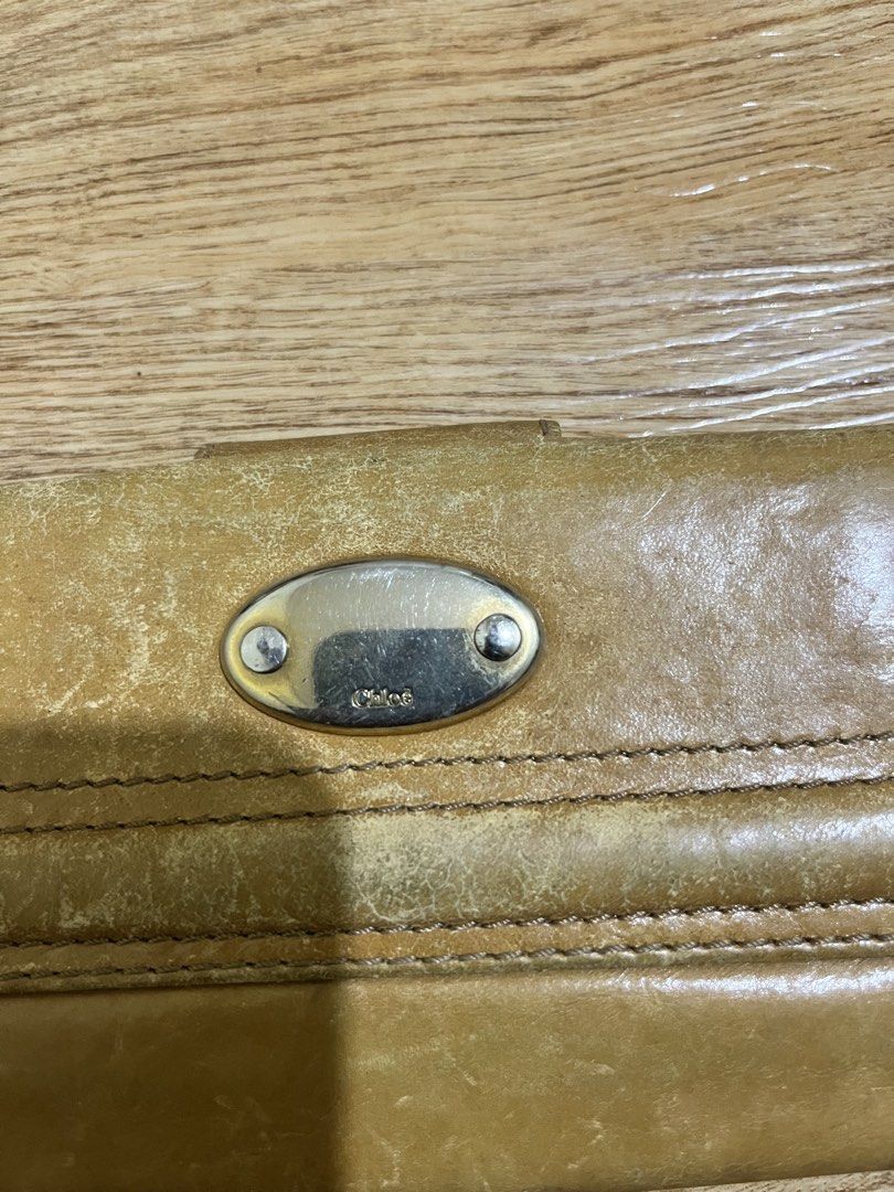 Chloé long leather wallet (Category: Luxury Bags & Wallets) located in Zamboanga. Submitted by alterramz08 (Listing ID 1469924121, Image 3). Description: Chloé long leather wallet Verygood Condition Price ; 1,000 Pesos !!.