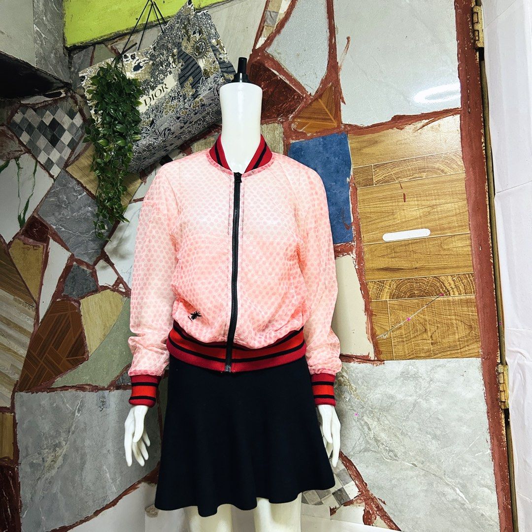 Christian dior jacket (Category: Luxury Apparel) located in Baguio. Submitted by kckc_luxury (Listing ID 1469915751, Image 3). Description: 🌸 TINY PINK SPOTS ARE LENS DAMAGE, NOT CLOTH STAINS ————————— ❗️KINDLY READ BEFORE MAKING AN OFFER❗️ LISTING DETAILS size:M width x length (inches):23x24 condition: EXCELLENT --- MOP: Gcash / BPI MOD: J&T / JRS LOCATION: Baguio City --- NOTE: • Manage your expectations • Photos did not go under any edit but 