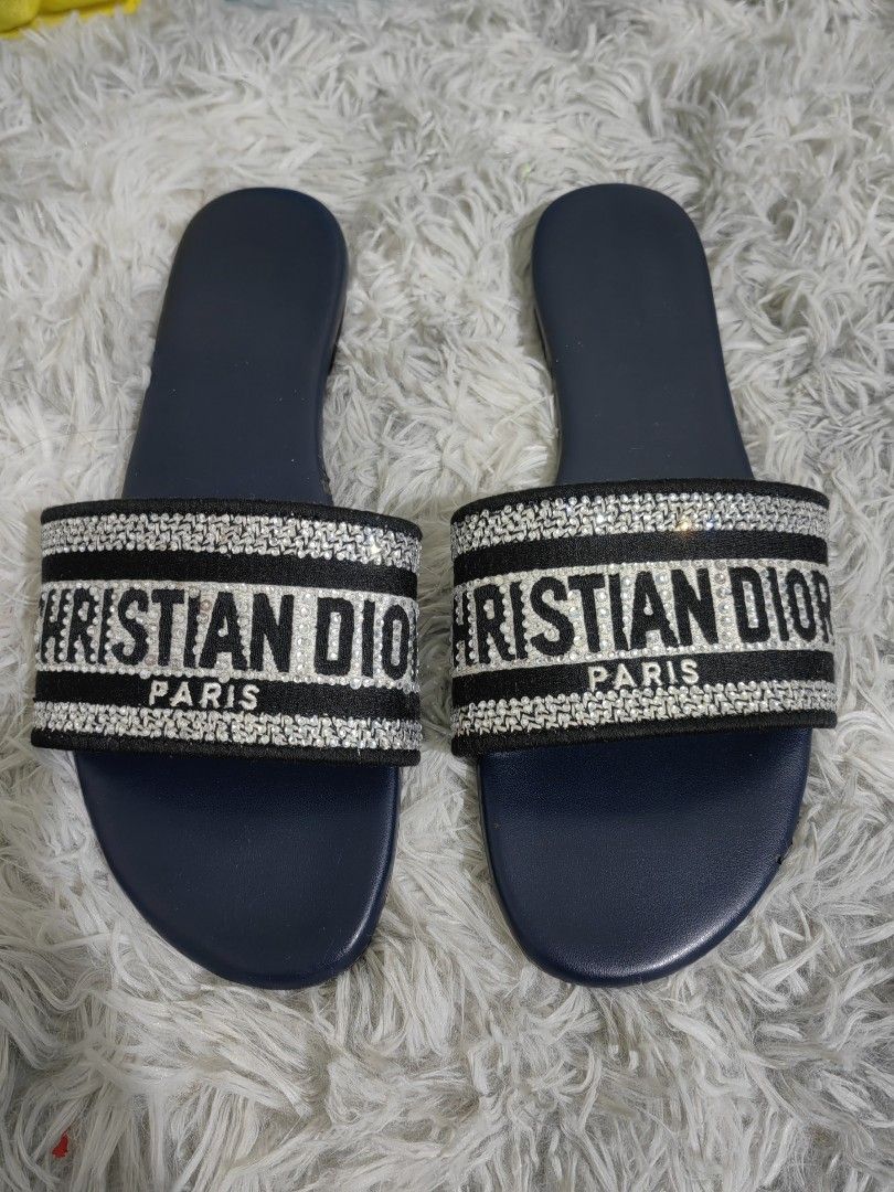 Christian Dior Sandal (Category: Flats & Sandals) located in Dalaguete. Submitted by alloutlove (Listing ID 1469759517, Image 1). Description: CD flat sandal size 8 in good condition in beads design..