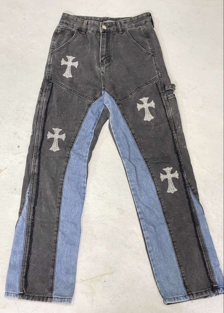 Chrome Hearts-inspired (Category: Jeans) located in Tayabas. Submitted by coolcrystal_d17096 (Listing ID 1469838991, Image 1). Description: .