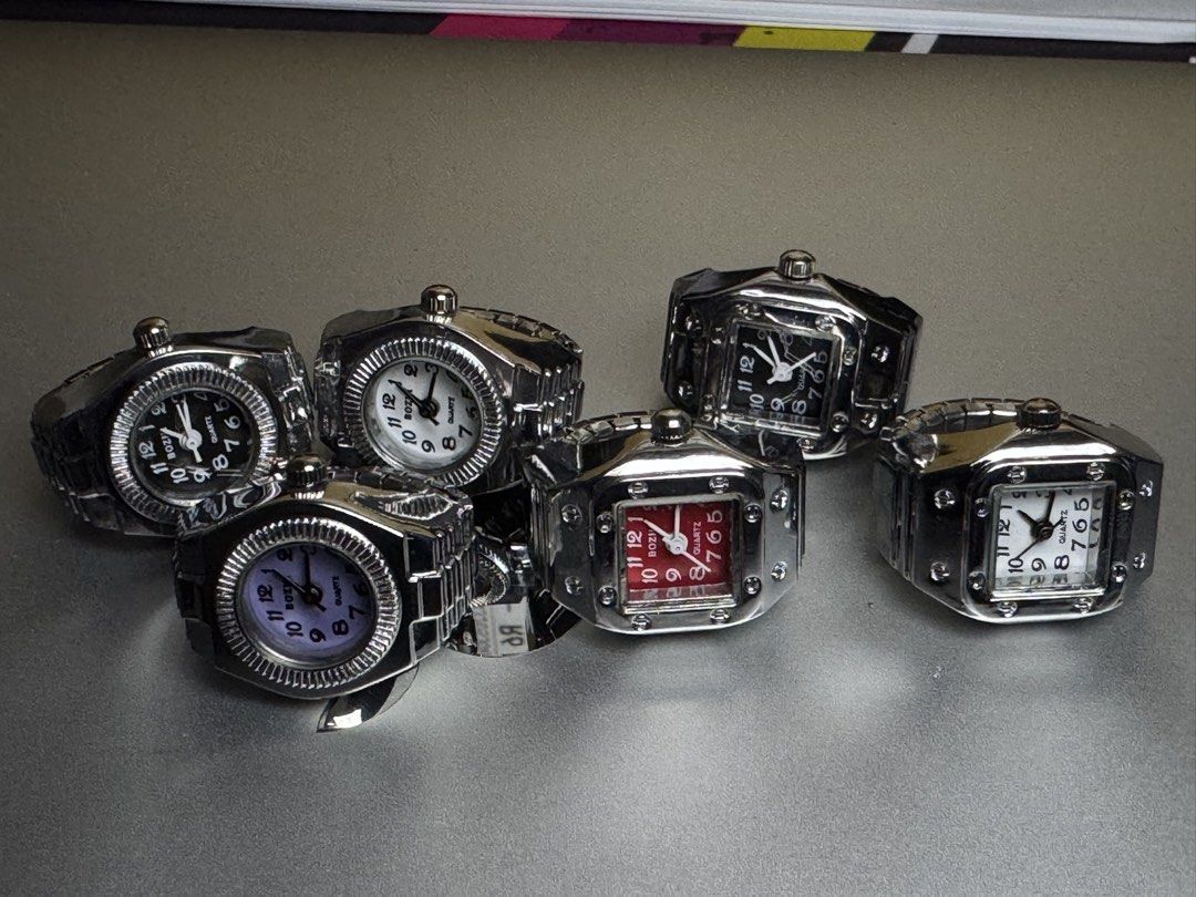 Chunky Watch Ring (Category: Women's Watches) located in Manila. Submitted by eyes.on.ally (Listing ID 1469806021, Image 2). Description: One stock per color only With extra battery for free Working!.