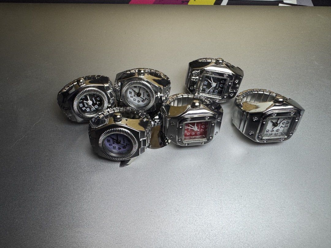 Chunky Watch Ring (Category: Women's Watches) located in Manila. Submitted by eyes.on.ally (Listing ID 1469806021, Image 3). Description: One stock per color only With extra battery for free Working!.
