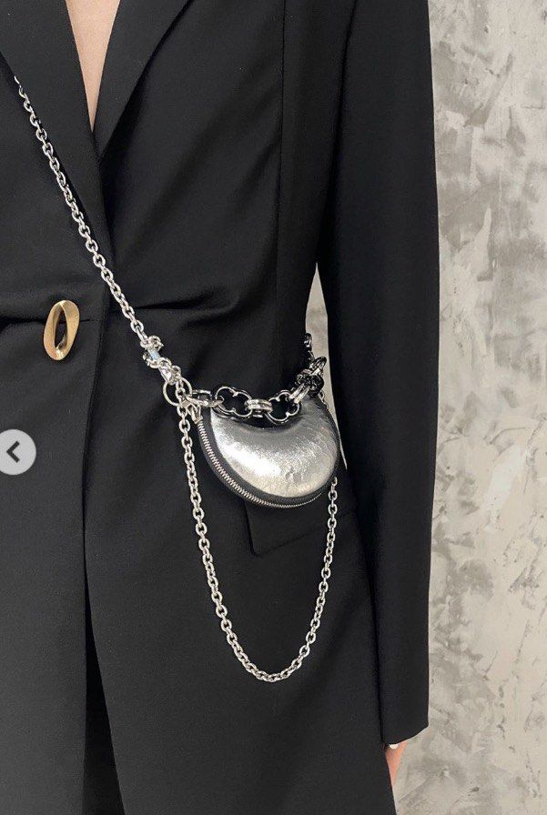 Cird Half Moon Micro Sling Bag (Category: Cross-body Bags) located in Paranaque City. Submitted by dalle_closet (Listing ID 1469887058, Image 1). Description: micro size for cards/lipstick holder.