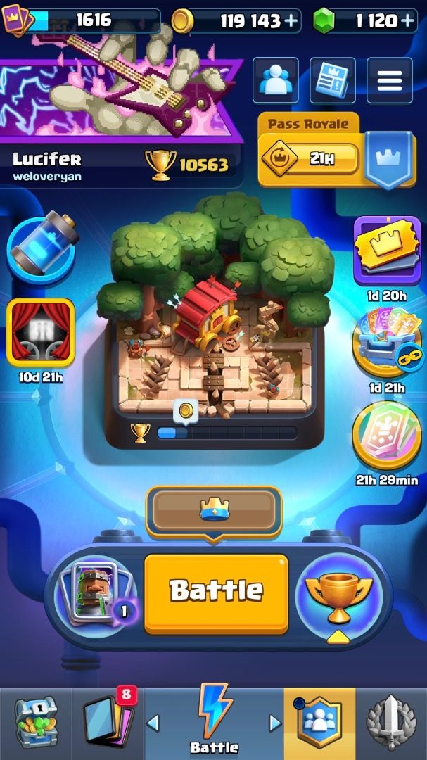 Clash Royale Account, Video Gaming, Gaming Accessories, Game Gift Cards ...