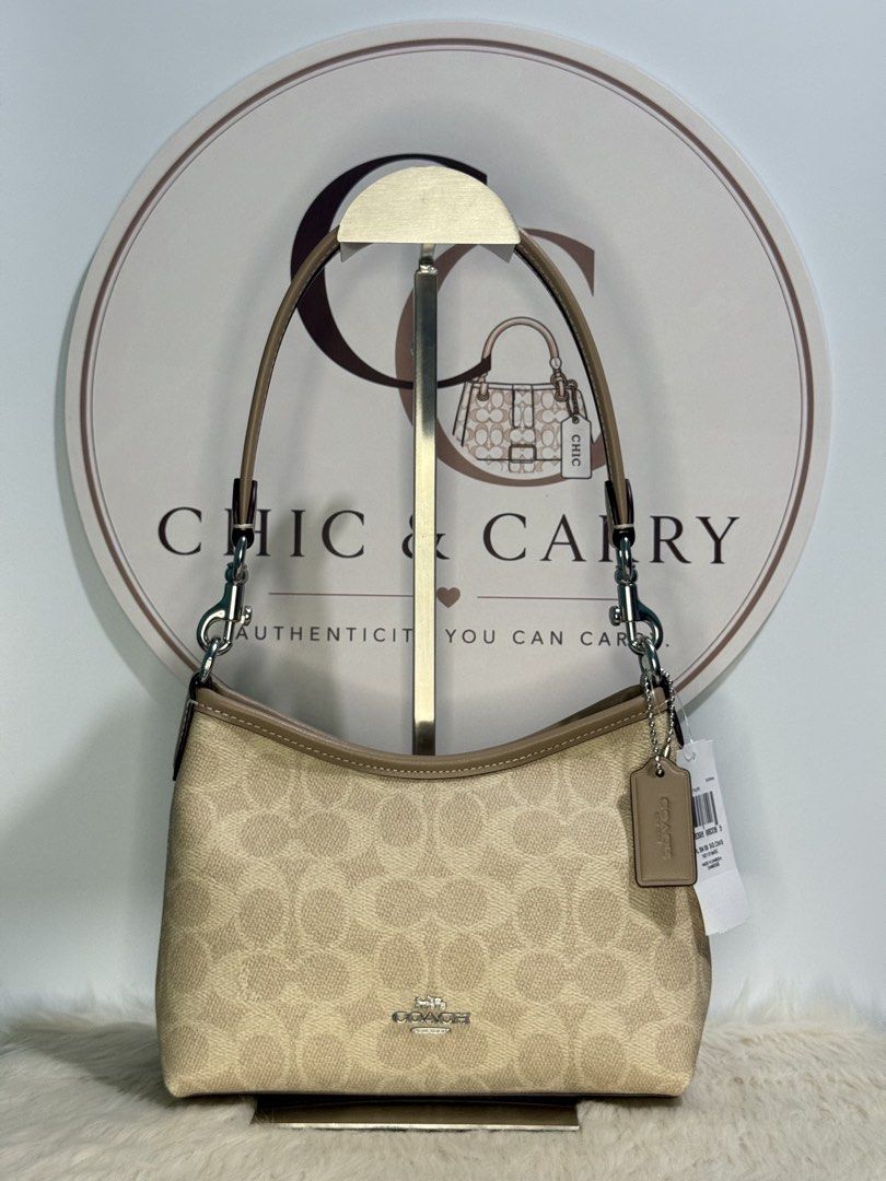 Coach Laurel Small - Sand/Taupe (Category: Luxury Bags & Wallets) located in Quezon City. Submitted by chicandcarry.ph (Listing ID 1469877748, Image 2). Description: ✨Brandnew 💯 Original Coach Bag 🤎Inclusion: Tag, cc & poly 📩PM for more details 📦Shipping via J&T / LBC / Flash Express 🚚Shipping fee shouldered by buyer 💳Payment first via GoTyme / Bank Transfer ✅Can send additional photos and proof of authenticity upon request.
