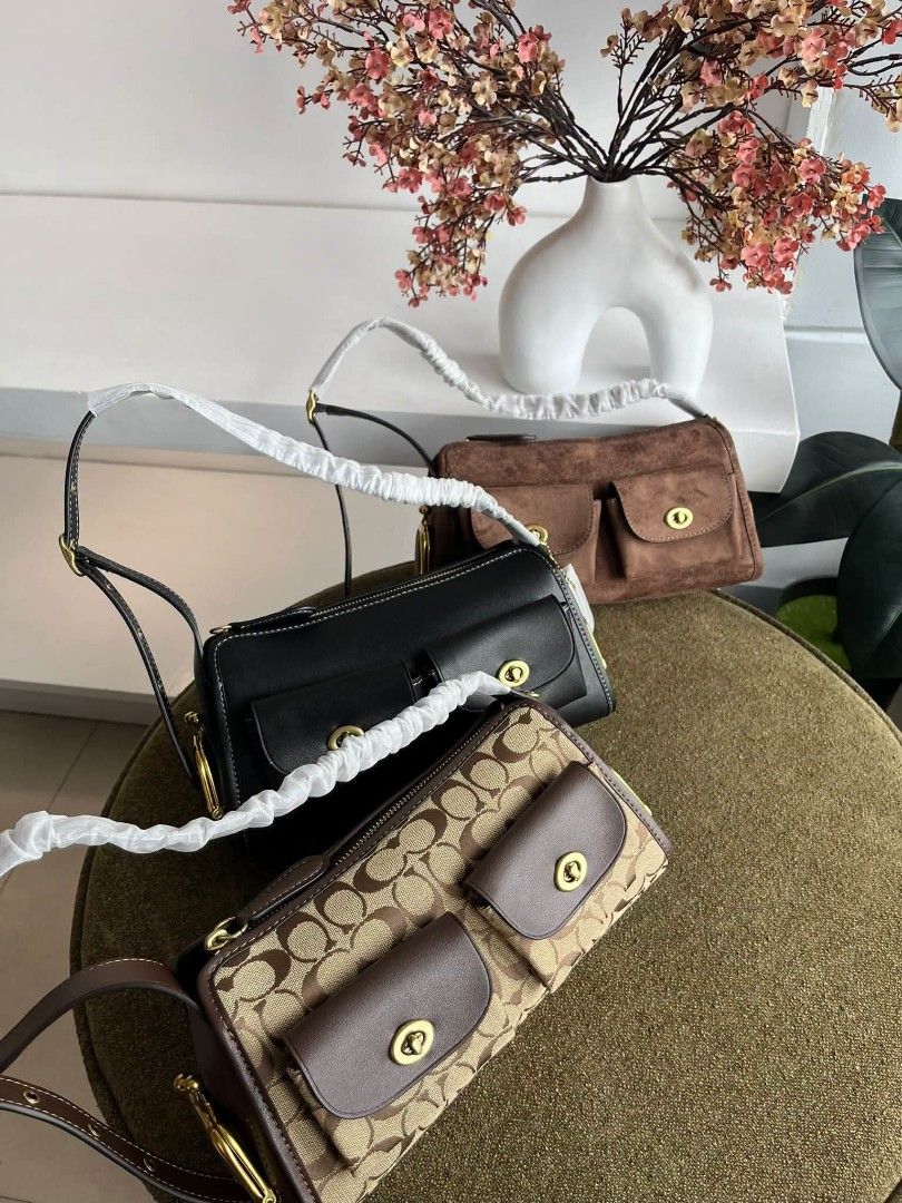 Coach Turnlock Haversack Shoulder Bag (Category: Shoulder Bags) located in Quezon City. Submitted by bagsboutiqueph (Listing ID 1469903525, Image 2). Description: LAST PRICE POSTED. LIMITED STOCKS! BRANDNEW WITH INCLUSIONS. COLOR MAY SLIGHTLY VARY IN ACTUAL DUE TO LIGHTING AND CAMERA SETTING. OTHER PHOTOS WILL BE SEND DURING PURCHASE AND FOR SURE BUYERS ONLY. WHEN IN DOUBT, DO NOT ORDER. THANK YOU..