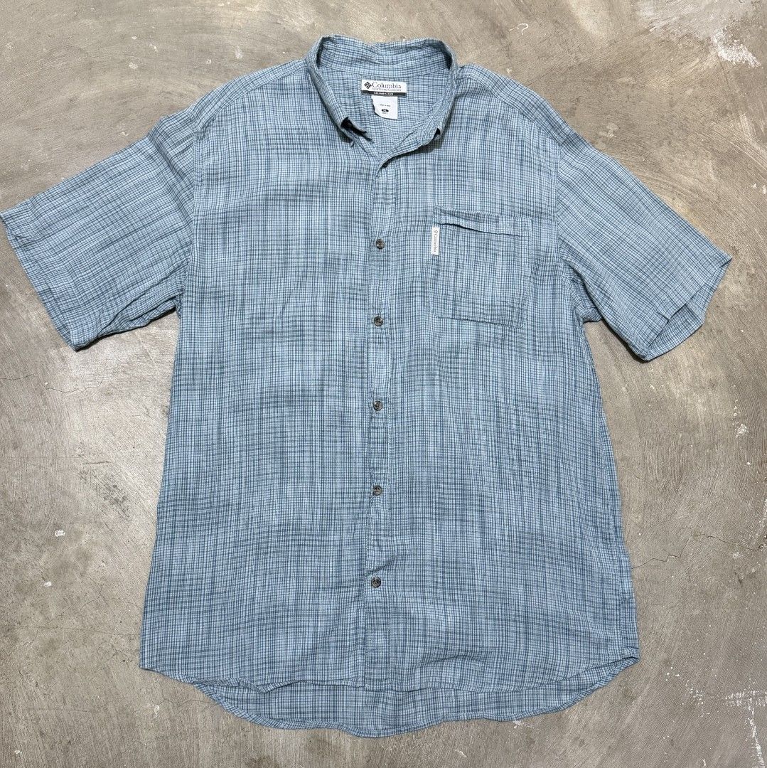 Columbia short sleeve button down shirt (Category: Tshirts & Polo Shirts ) located in Abucay. Submitted by gibzzz123 (Listing ID 1469776047, Image 2). Description: • All items are ON HAND and ready to be shipped/picked up. • Items are preloved/ukay, so please expect minimal signs of usage unless stated otherwise. • No major issues — good condition unless otherwise indicated in the listing. • Actual color may slightly vary due to lighting and scre