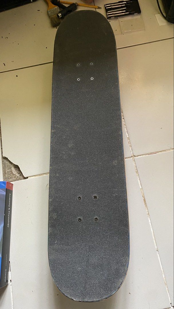 Complete Skateboard with Blue Deck and Red Trucks (Category: Skates, Rollerblades & Scooters) located in Manila. Submitted by franciselm13627 (Listing ID 1469841163, Image 1). Description: FOR SALE SKATEBOARD SET board: blank deck 8.25 Trucks: Bd skate co 149 Wheels: cartbomb wheels no issue rfs na busy lang sa college.