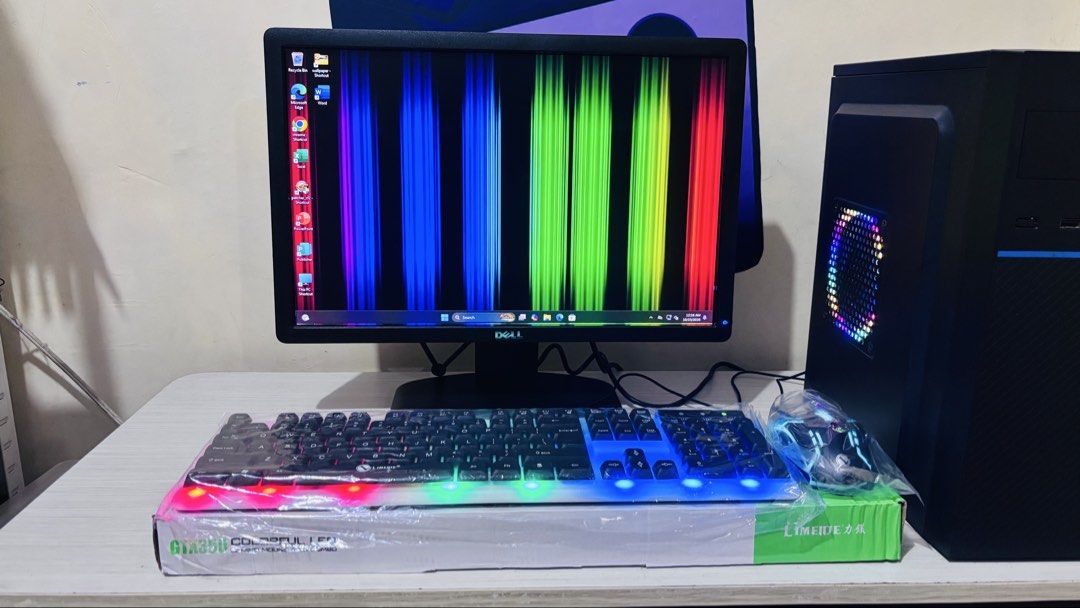 Computer desktop i5 windows 11 ready to used (Category: Desktops) located in Navotas City. Submitted by jerfratz (Listing ID 1469773442, Image 2). Description: COMPUTER SET- READY TO USE ‼️ ✨ PLUG & PLAY! PERFECT FOR: ✅ Office Work / Work From Home ✅ Online Class / Student Use ✅ Printing Business ✅ Browsing & Lite Gaming (Smooth Performance!) 🖥️ SYSTEM SPECIFICATIONS: Processor: Intel® Core™ i5-4590 (3.30GHz) (Upgradable) Motherboard: LGA 1150 S