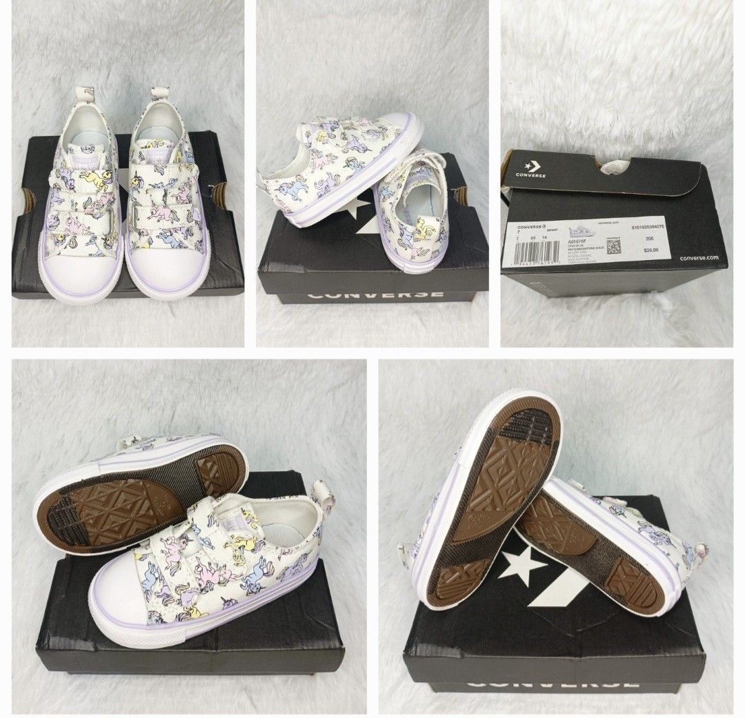 CONVERSE UNICORN (Category: Babies & Kids Fashion) located in Urdaneta. Submitted by tannies-trift (Listing ID 1469915043, Image 1). Description: SIZE:Us7 (14CM) (EUR23) LIGHT WEIGHT 1st to pay basis Mop: Gcash/Bank Mod: Regular Jnt --LOC. PANGASINAN.