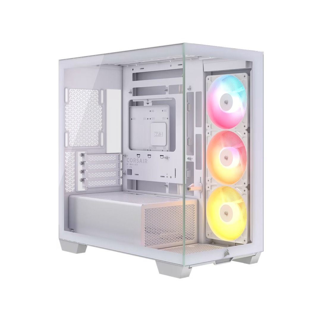 CORSAIR 2800X RS-R ARGB Micro-ATX PC Case - Black / White, Computers ...