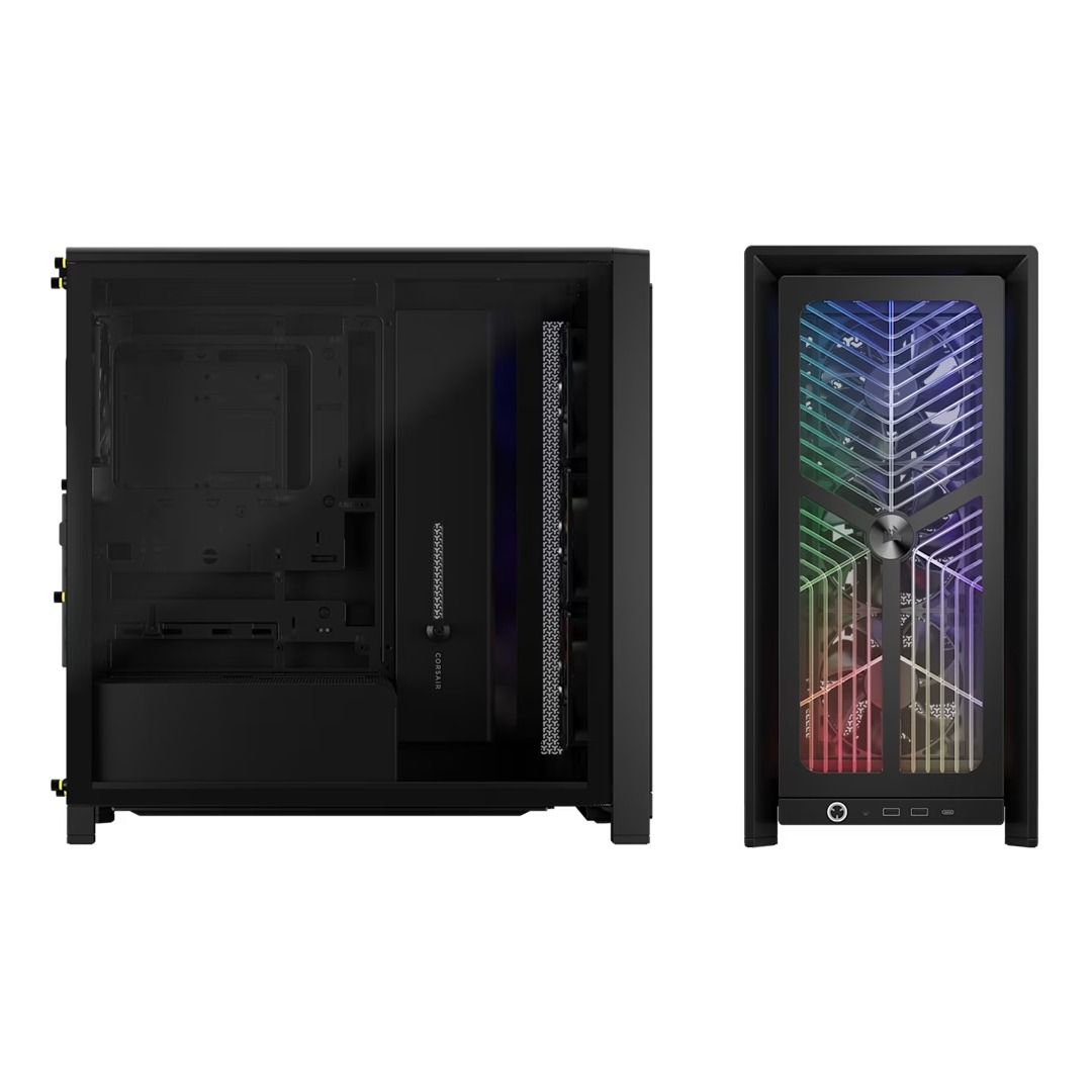 CORSAIR FRAME 4000X RS Mid-Tower PC Case - Black / White, Computers ...
