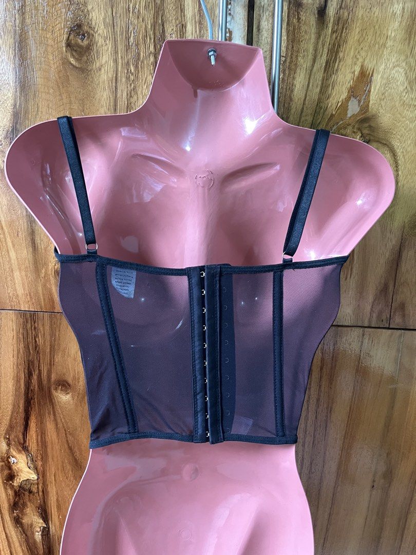 Corset Black Sleeveless Top (Category: Sleeveless) located in Cabanatuan. Submitted by winx_closeth (Listing ID 1469830266, Image 3). Description: Soft Boning Small on tag, but perfect for medium (for bigger bust).