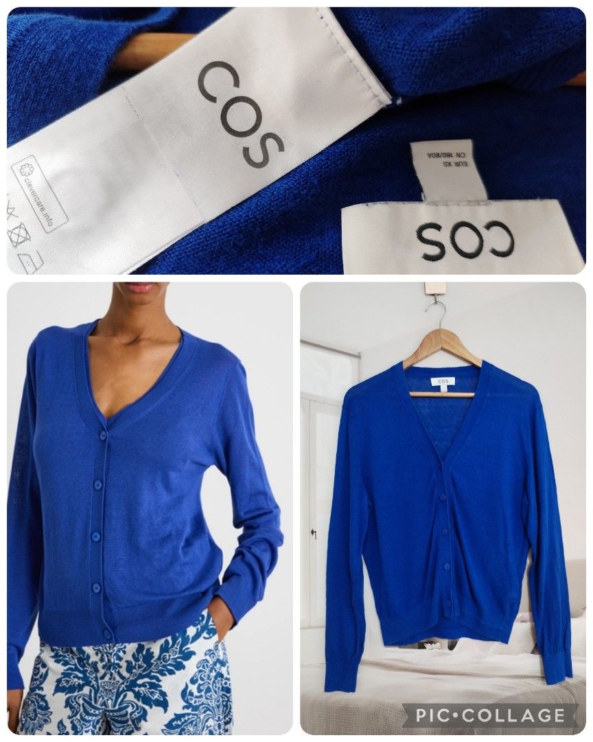 Cos light knit blazer (Category: Coats, Jackets and Outerwear) located in Lucena. Submitted by styleddsc (Listing ID 1469774963, Image 1). Description: .