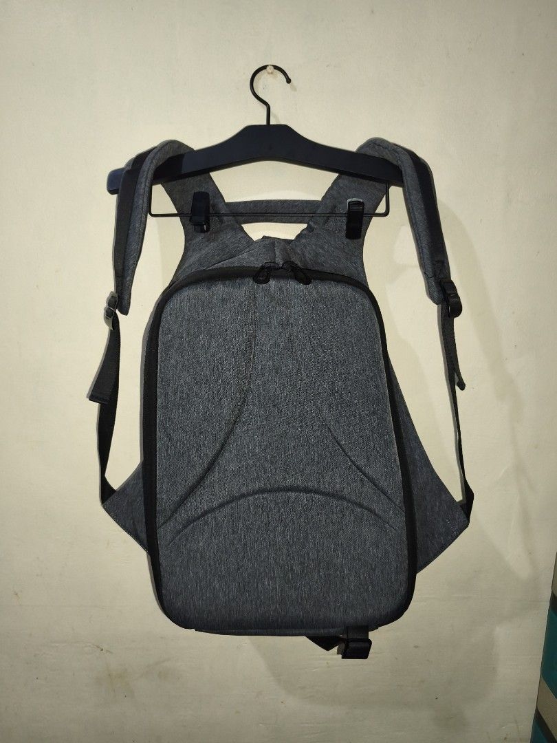 Cote&Ciel Grey Isar Backpack (Category: Backpacks) located in Bulacan. Submitted by THA_D_THRIFT (Listing ID 1469856097, Image 2). Description: - Brand: Cote&Ciel - Color: Sleek Grey - Design: Unique architectural shape with heavy-duty construction - Comfort: Padded back panel and adjustable straps - Storage: Deep side pockets with vertical zips, ideal for laptops and daily gear - Authenticity: Includes interior branded fabric tag and Paris addre