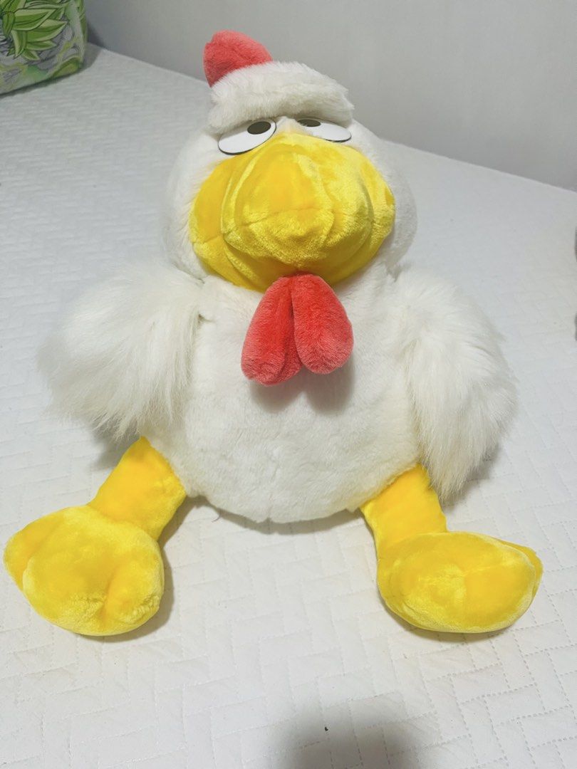 Crazy Chicken" plush toy (Category: Plushies & Soft Toys) located in Quezon City. Submitted by wacpon_061972 (Listing ID 1469883930, Image 1). Description: This item is an animated “Crazy Chicken” plush toy, manufactured by brands like Blenfield Toys.