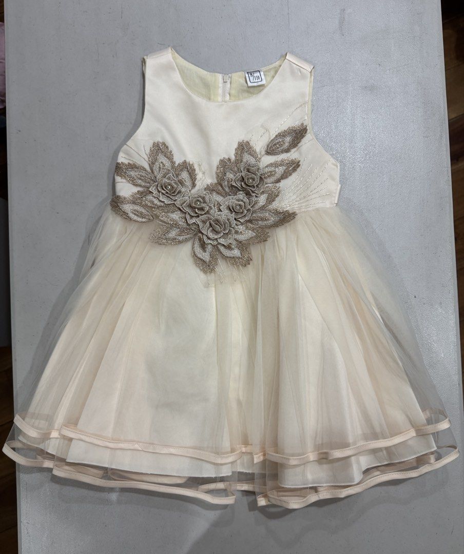 Cream dress (Category: Babies & Kids Fashion) located in Mandaluyong City. Submitted by lovely_things_ph (Listing ID 1469866431, Image 2). Description: .