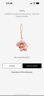 POP MART Crybaby Crying Round n Round The Elephant, Toys & Collectibles ...