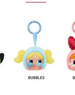 POP MART Crybaby x Powerpuff Girls Plush Keychain Buttercup, Toys ...