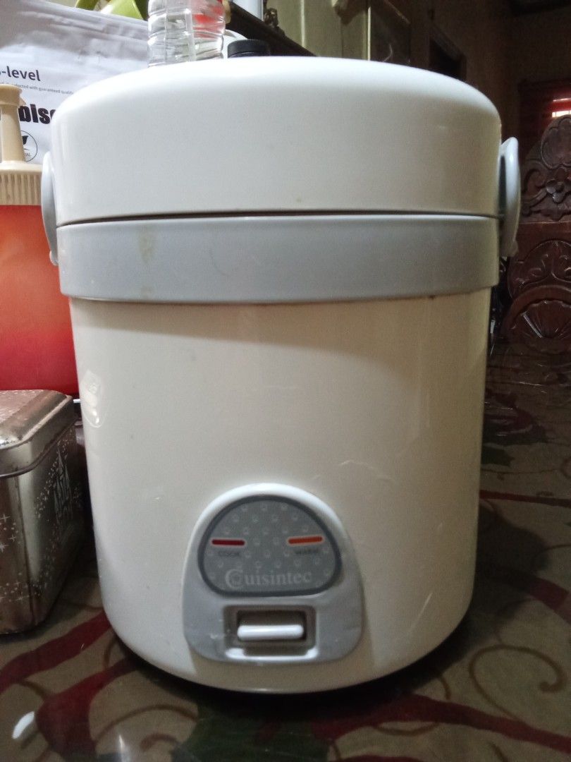Cuisintec Rice Cooker Personal Mini rice cooker (Category: Cookers) located in Quezon City. Submitted by myfpmshop (Listing ID 1469901429, Image 1). Description: Cuisintec Rice Cooker Personal mini rice cooker good for dorms.