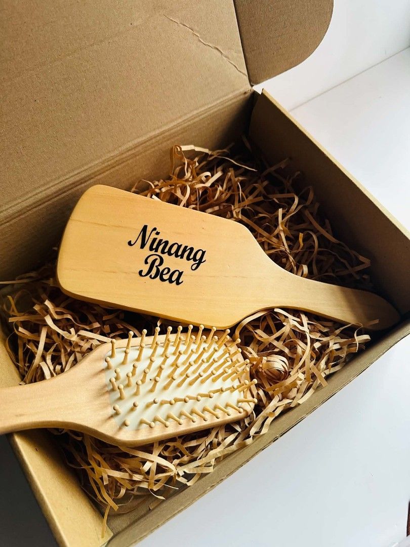 Customized Hairbrush/ Wooden Item (Category: Craft Supplies & Tools) located in Manila. Submitted by tyrain98 (Listing ID 1469787846, Image 1). Description: .