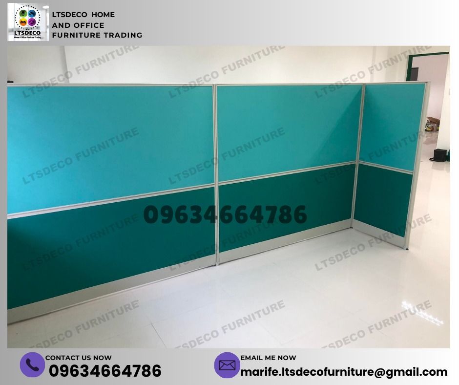 Customized wall panel divider office partition furnitures (Category: Office Furniture & Fixtures) located in Quezon City. Submitted by abbiedy (Listing ID 1469838919, Image 1). Description: 👉Are you looking for WORKSTATION, MODULAR CUBICLES OFFICE PARTITION, and OFFICE FURNITURE SUPPLIER? LTSDECO Furniture, is direct supplier, manufacturer, and trusted provider of high quality, affordable and durable modular office divider partition, home and of