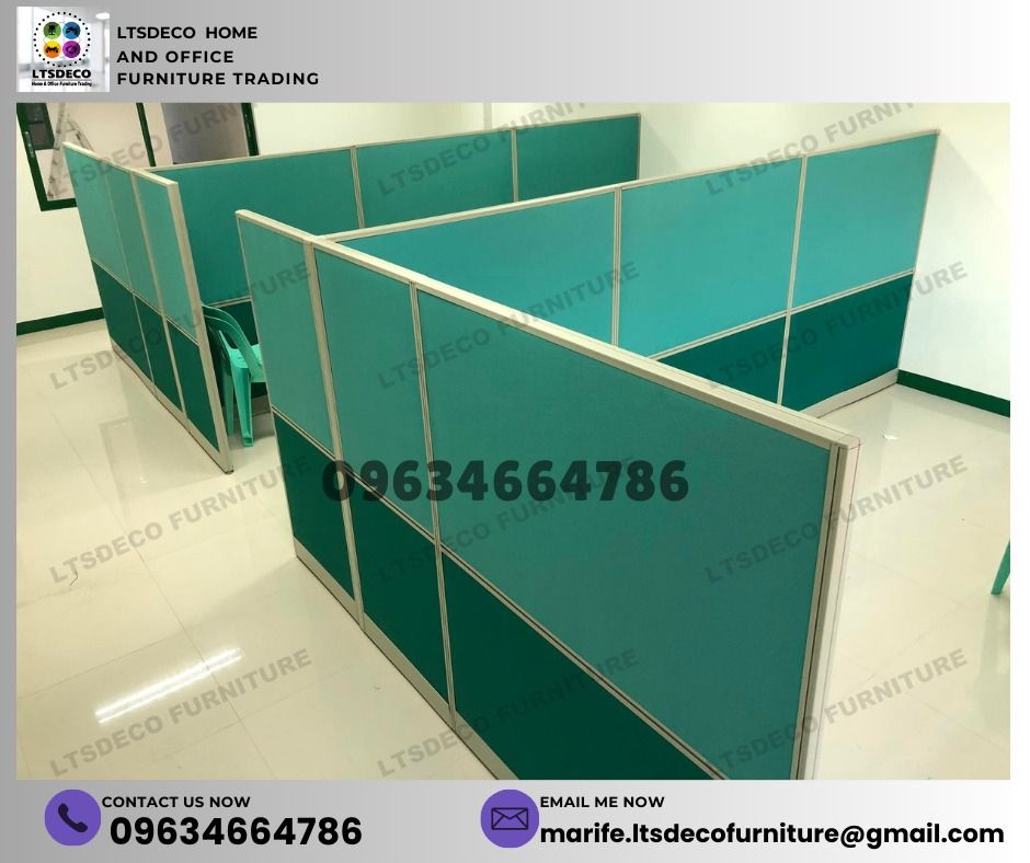 Customized wall panel divider office partition furnitures (Category: Office Furniture & Fixtures) located in Quezon City. Submitted by abbiedy (Listing ID 1469838919, Image 3). Description: 👉Are you looking for WORKSTATION, MODULAR CUBICLES OFFICE PARTITION, and OFFICE FURNITURE SUPPLIER? LTSDECO Furniture, is direct supplier, manufacturer, and trusted provider of high quality, affordable and durable modular office divider partition, home and of