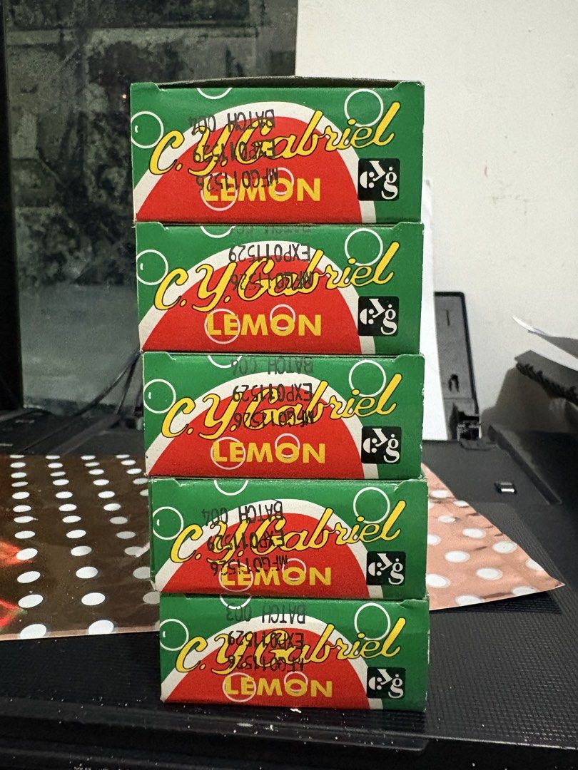CY GABRIEL LEMON 60 GRAMS X 5 (Category: Bath) located in Las Pinas. Submitted by tintindahan (Listing ID 1469892188, Image 2). Description: CY GABRIEL LEMON 60 GRAMS X 5 PLUS SF .