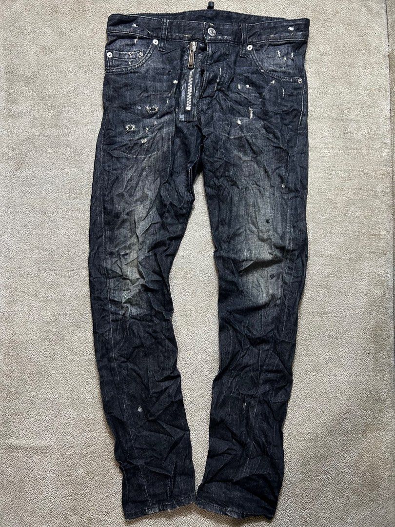 D squared pants (Category: Jeans) located in Aurora. Submitted by snoworiontwinkle_08 (Listing ID 1469858688, Image 1). Description: No issue Like new Dm me 30-32 Solid nito.
