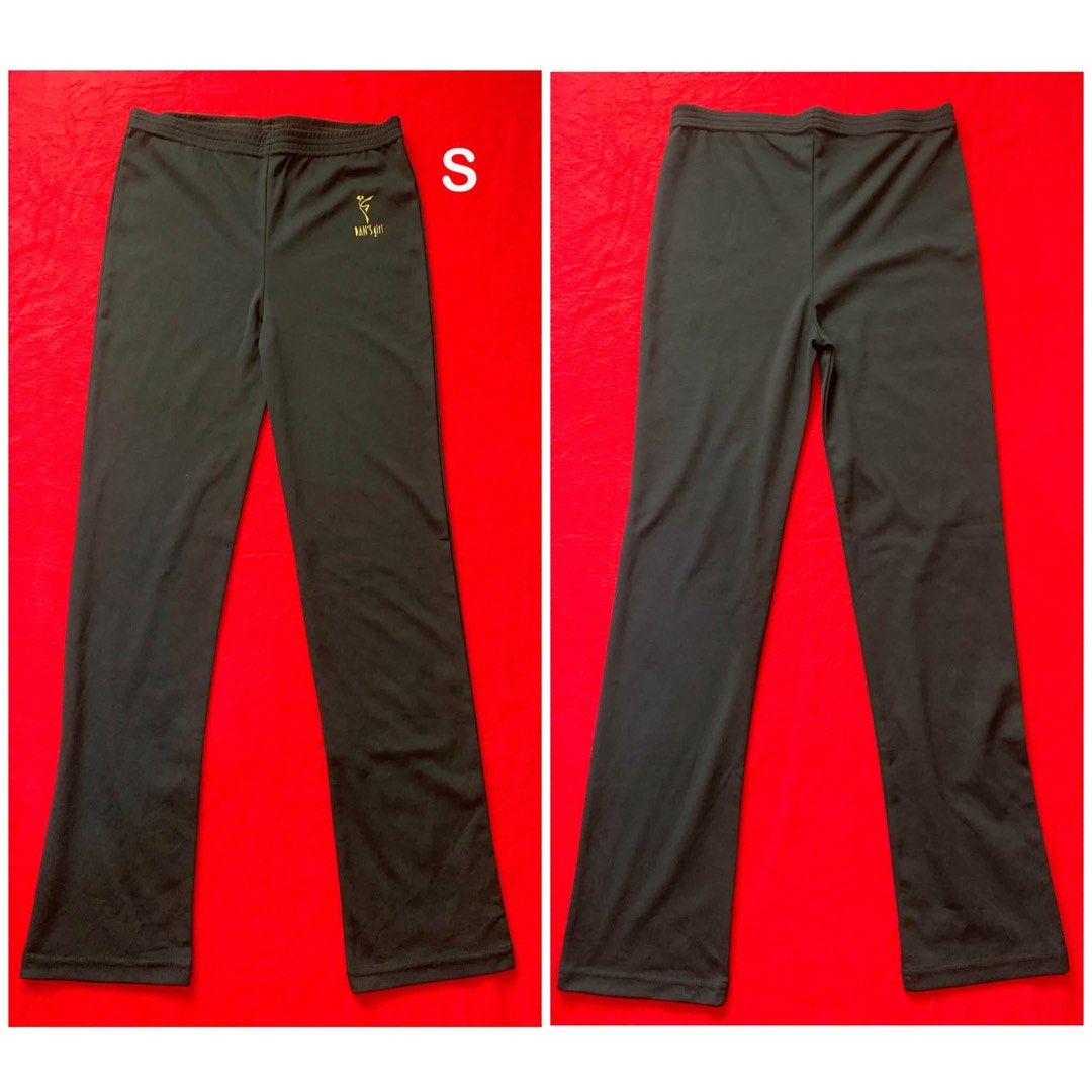 Dan's Girl Black Dance Pants Size S (Category: Jeans) located in Pagadian. Submitted by cassiopeia.aphrodite458 (Listing ID 1469910918, Image 1). Description: - Brand: Dan's Girl - Size: Small - Color: Classic Black - Fit: Straight leg cut with comfortable elastic waistband - Detail: Gold logo printed on the upper left hip - Condition: Excellent, clean fabric with no stains or damage.