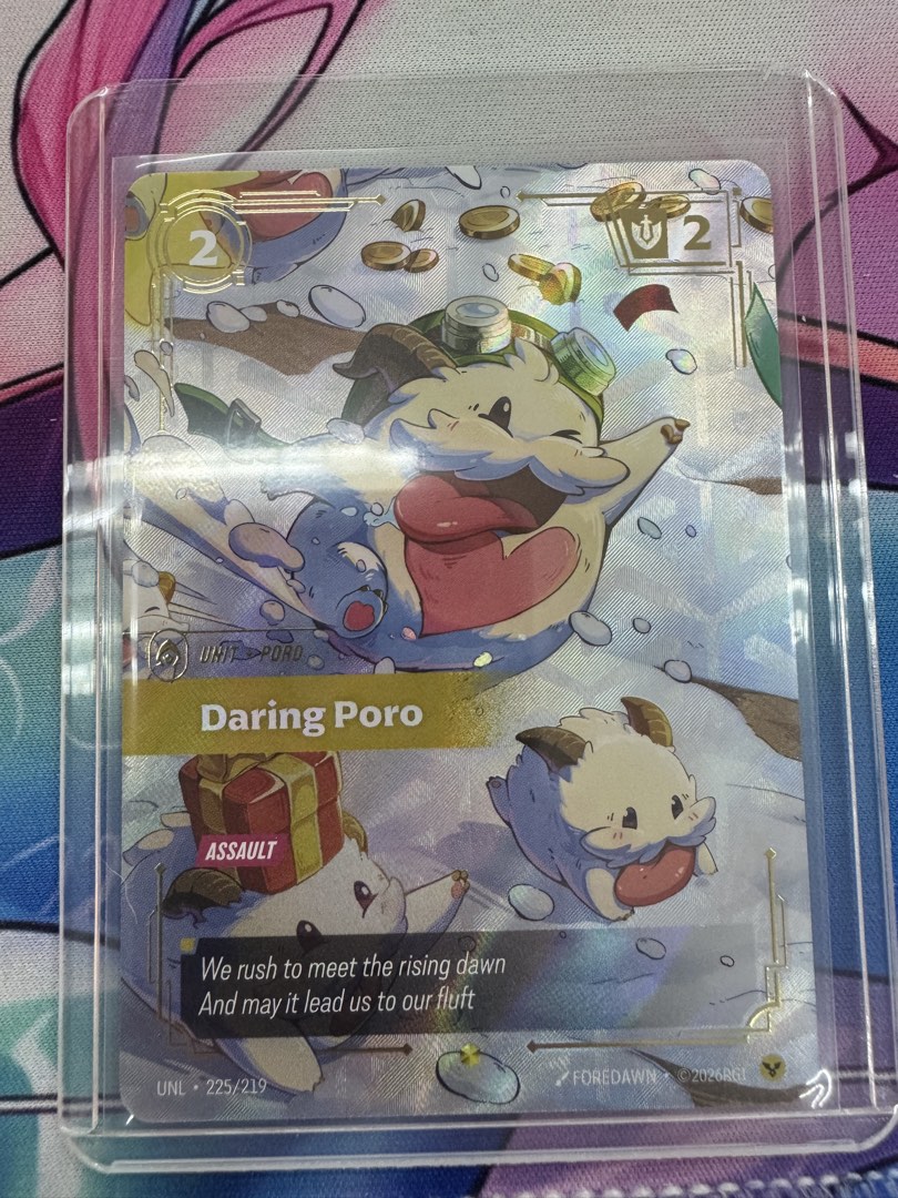Daring Poro 225/219, Toys & Collectibles, Trading Cards, Raw Singles on ...