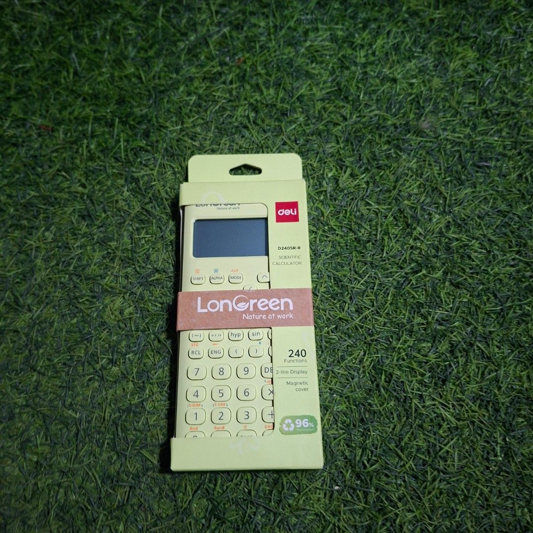 Deli longreen scientific calculator minimalist deli casio hp sharp (Category: Cleaning Tools & Supplies) located in Manila. Submitted by d_real_deal (Listing ID 1469825299, Image 2). Description: .
