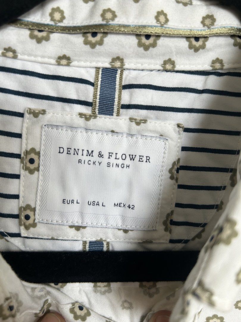DENIM FLOWER (Category: Formal Shirts) located in Manila. Submitted by shaun_diaz (Listing ID 1469804181, Image 2). Description: .