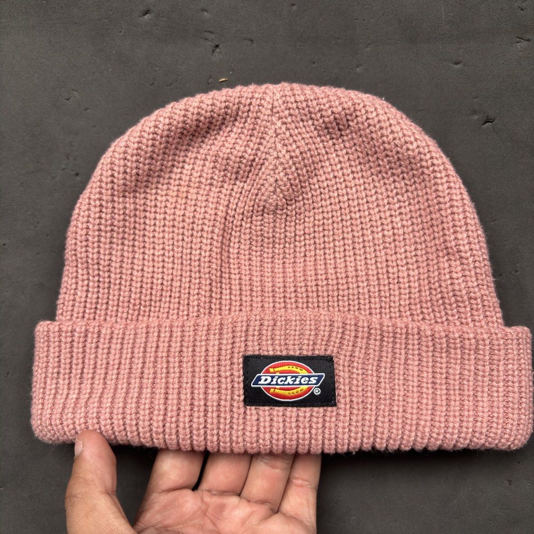 Dickies Beanie (Category: Caps & Hats) located in Manila. Submitted by loydgani (Listing ID 1469854706, Image 3). Description: Key Features: • Condition: Good as new (9.5/10). Perfectly stretchy, very clean, no pilling or linting. • Design: Classic fold-over cuffed rim with the embroidered Dickies classic logo patch. • Material: 100% Premium Soft Acrylic knit (stretchy, breathable, and holds its shape perfectly). • Fit: One Size Fits Most (OSFM) 