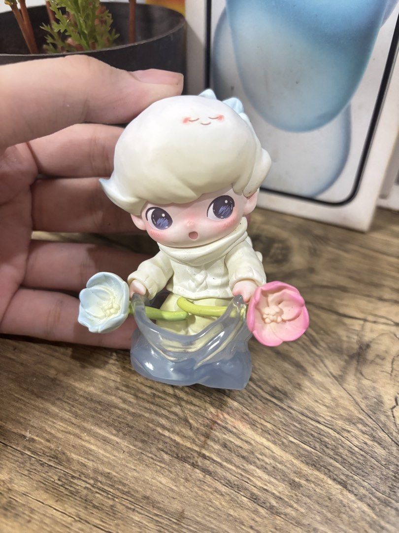 DIMOO : timid lion & Packed with Spring POPMART (Category: Plushies & Soft Toys) located in Quezon City. Submitted by dollancey (Listing ID 1469892226, Image 3). Description: WTS LFB — Timid Lion (₱ 1,000 ) no issue no box and dust bag — Packed with Spring ( ₱ 550) no issue, box, card, dust bag.